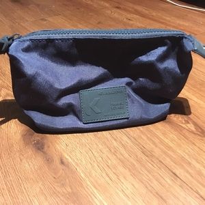 Navy Kevin Murphy toiletries/makeup bag